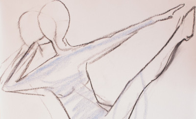 Eileen Cooper, Dancer 1 (detail)