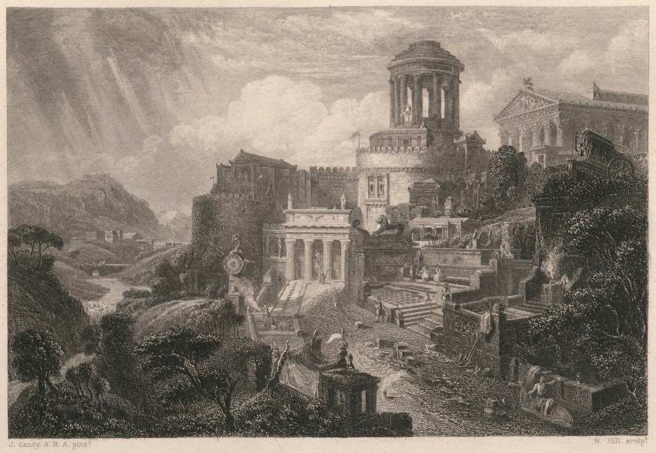 Joseph Michael Gandy ARA, Entrance to a Greek City