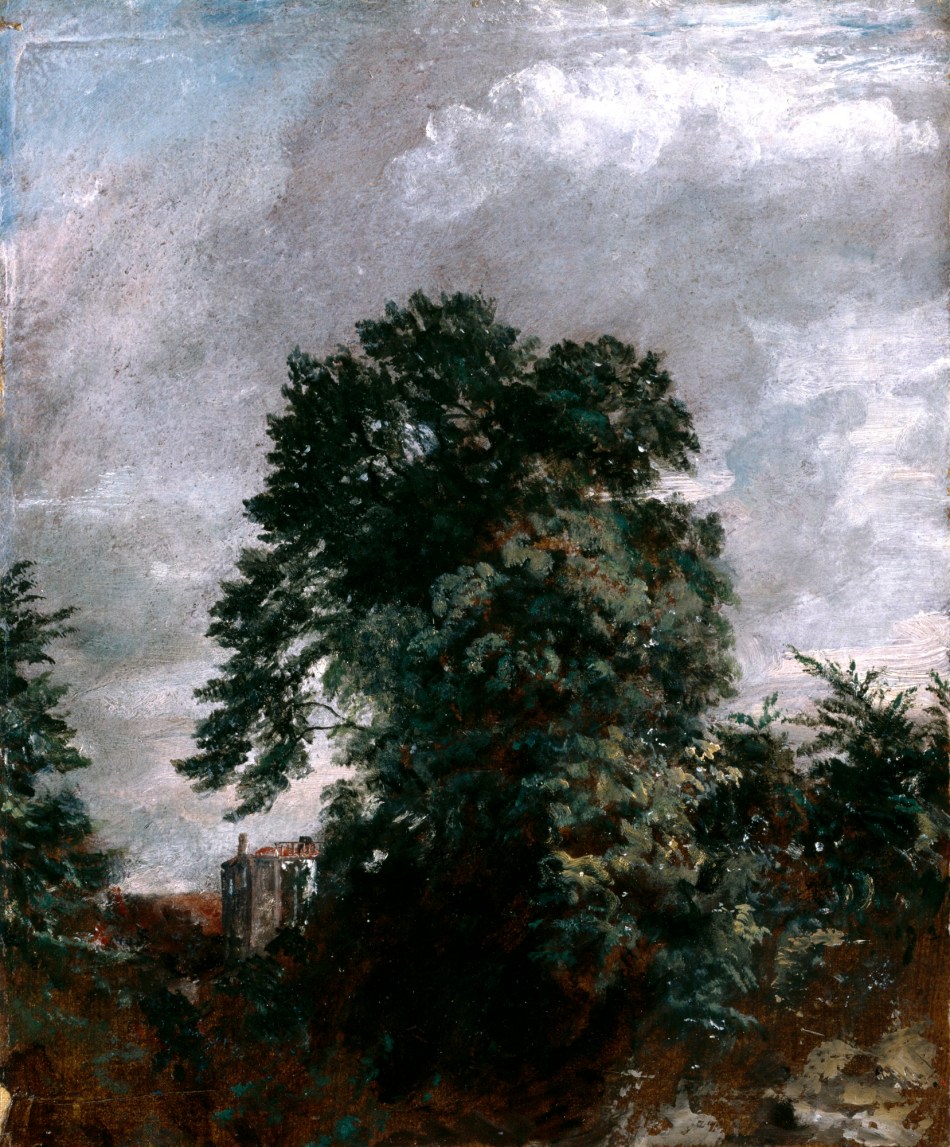 John Constable RA, Distant View of the Grove, Hampstead