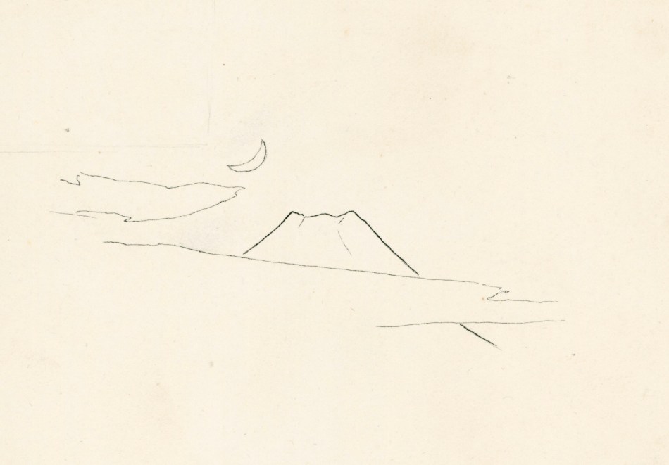 Alfred Parsons RA, Japanese mountain landscape