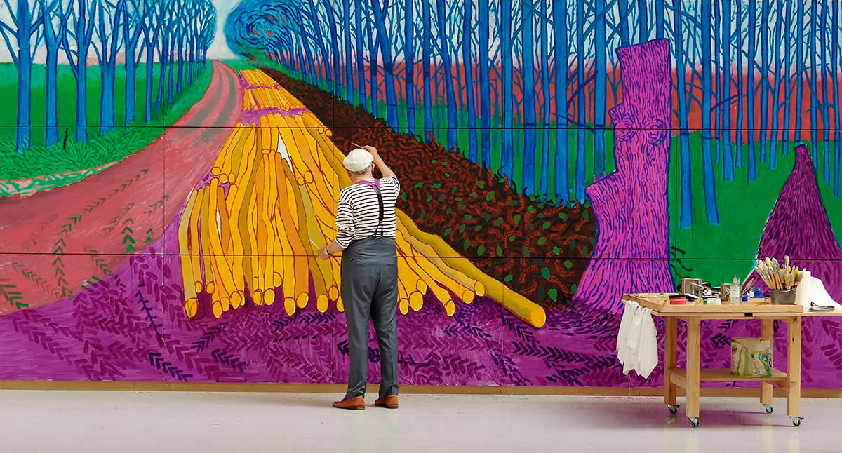 David Hockney A Bigger Picture Exhibition Royal Academy of Arts