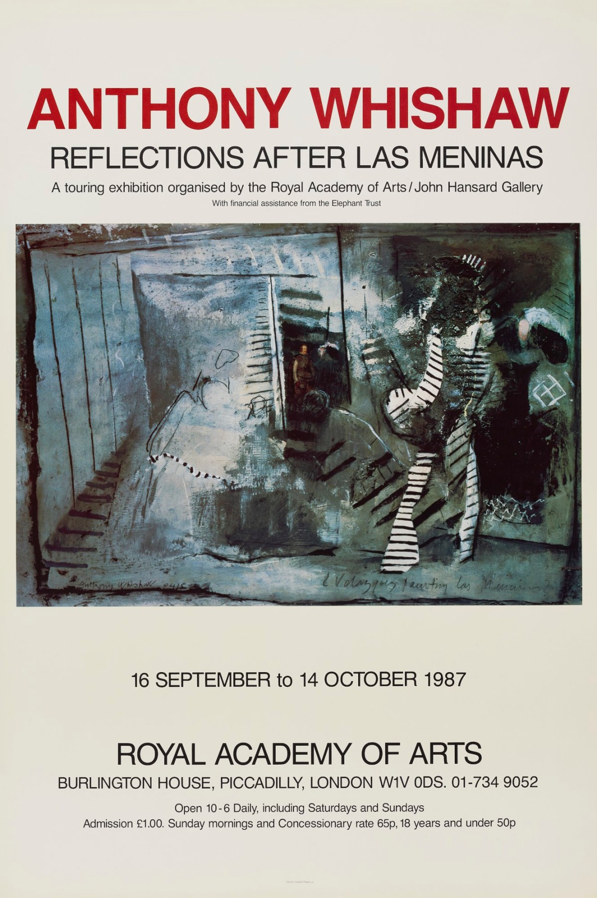 , Reflections after Las Meninas: Anthony Whishaw, R.A.