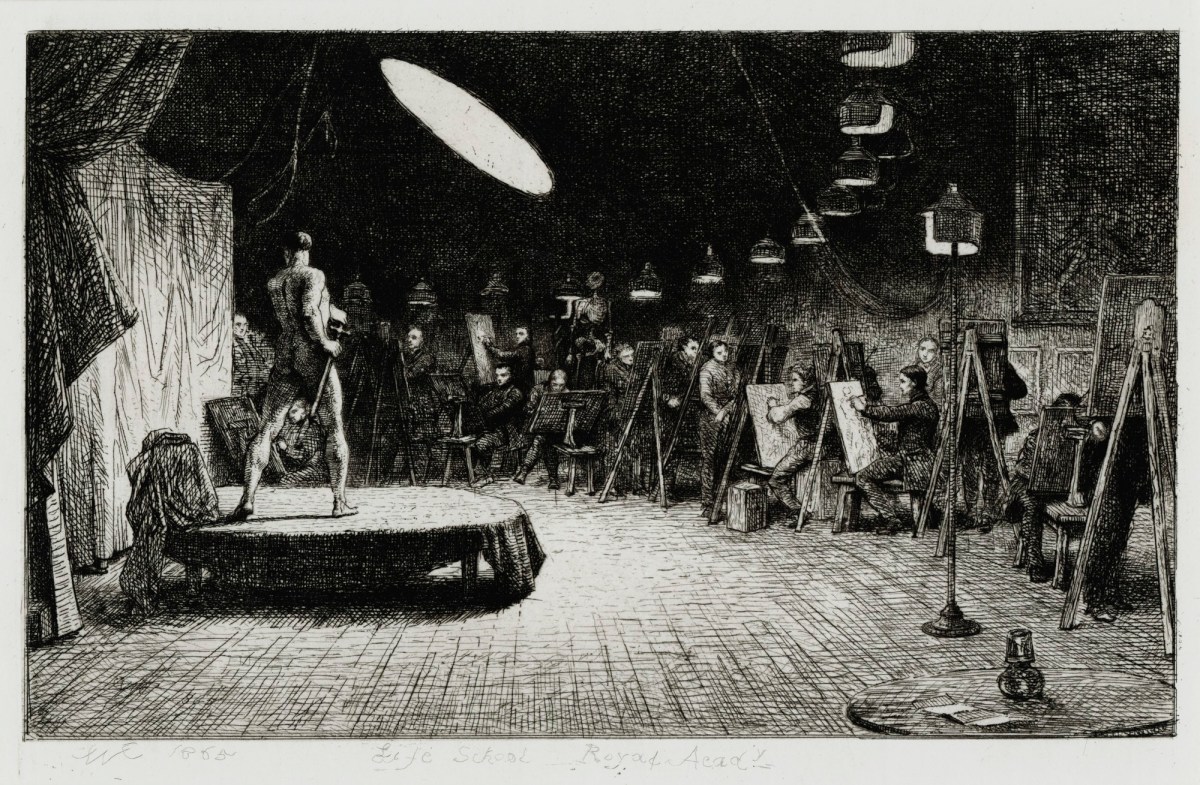 Charles West Cope RA, Life School, Royal Academy