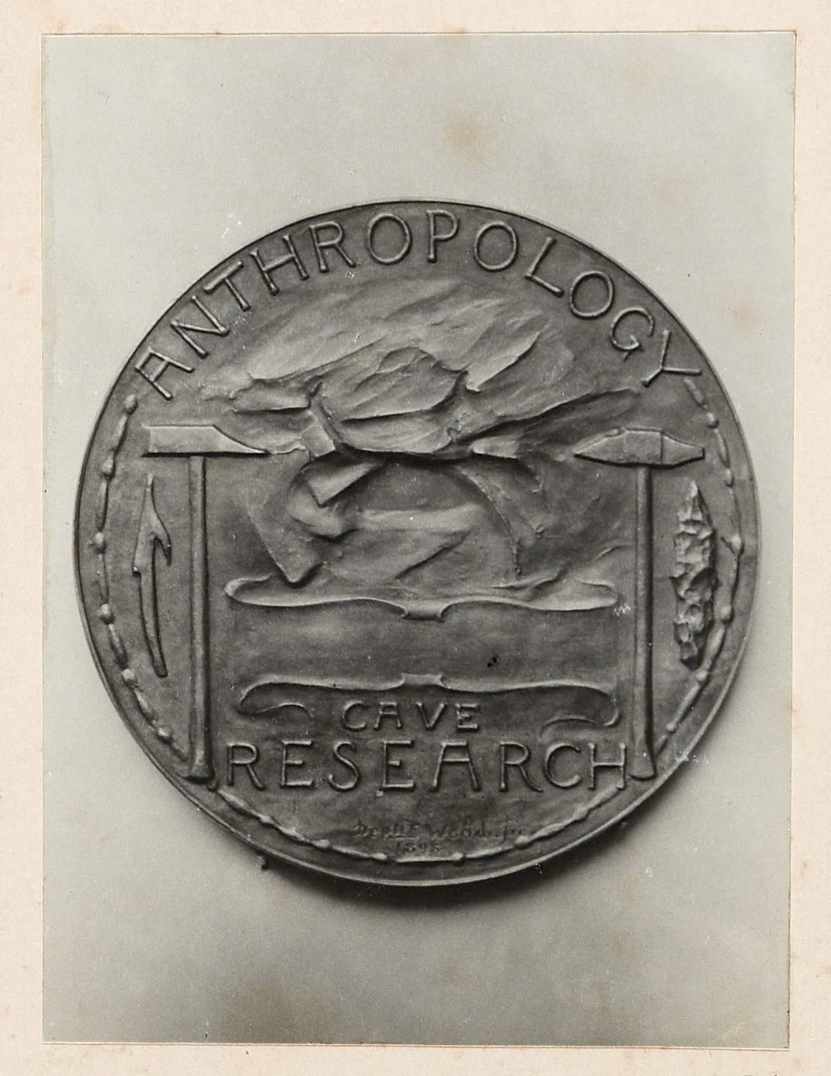 Unidentified photographer, Design for a medal commemorating William Pengelly 1812-1894