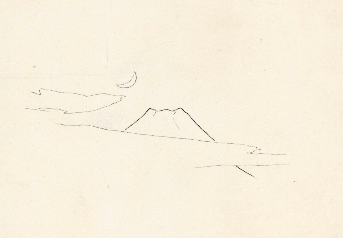 Alfred Parsons RA, Japanese mountain landscape