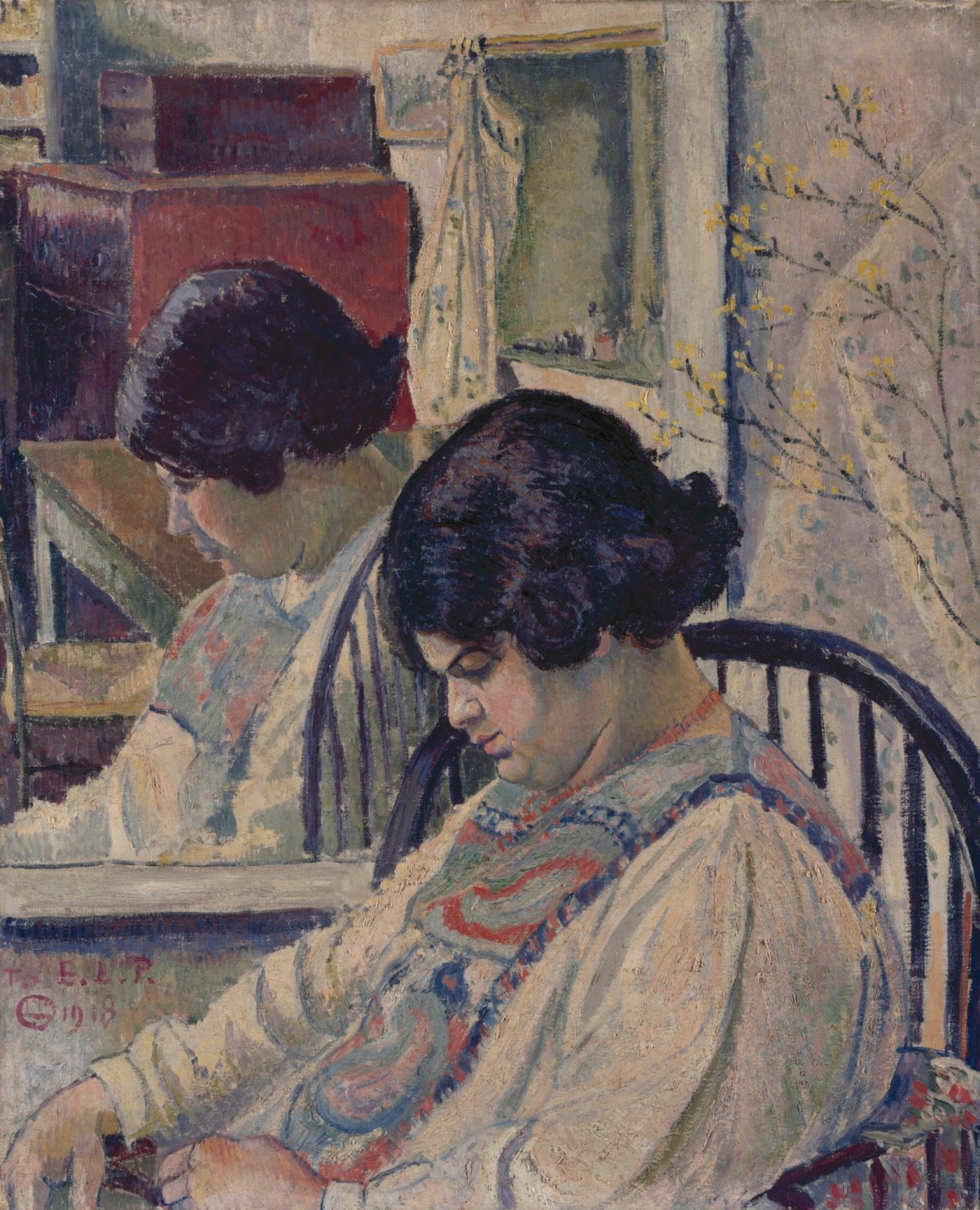 Lucien Pissarro, Portrait of Orovida Pissarro