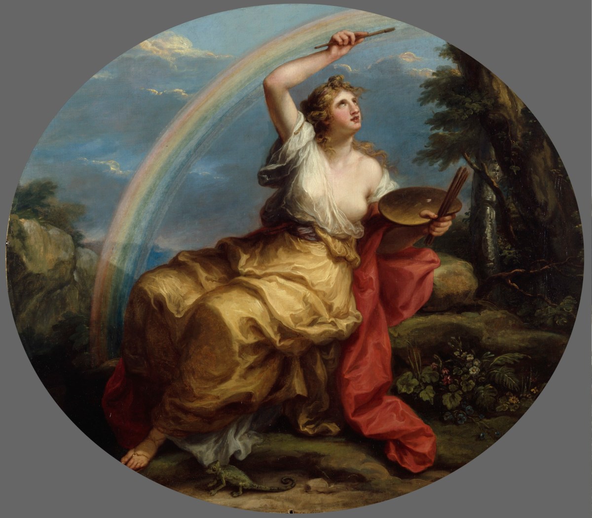 Angelica Kauffman RA, Colour