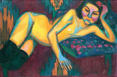 Sonia Delaunay, Yellow Nude