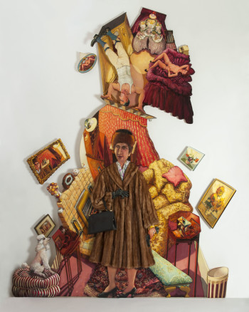 Anthony Green RA, The Fur Coat: 'Hazana'