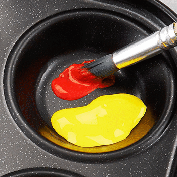 Family how-to: make a colour wheel GIF ORANGE