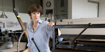 Emma Stibbon RA at the Spike Print Studio, Bristol