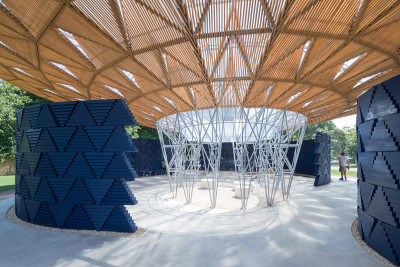 Serpentine Pavilion 2017, designed by Francis Kéré