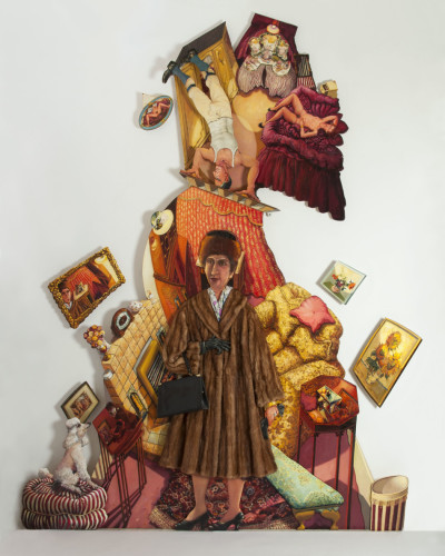 Anthony Green RA, The Fur Coat: 'Hazana'