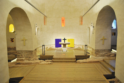 Sean Scully RA’s work at the chapel of St Cecillia at Montserrat Monastery, near Barcelona