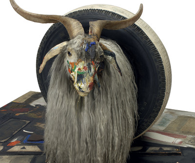 Robert Rauschenberg, Monogram (detail)