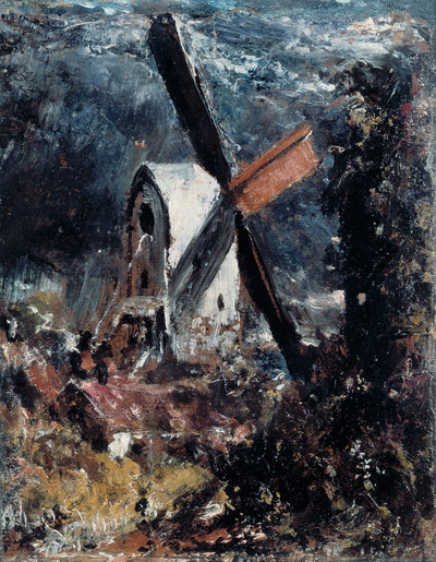 John Constable RA, A Windmill near Brighton