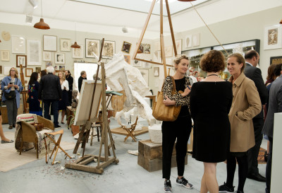 Hauser & Wirth stand at Frieze London