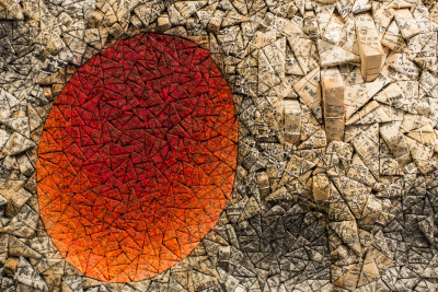 Kwang Young Chun, Aggregation 13-NV045 RED (detail)