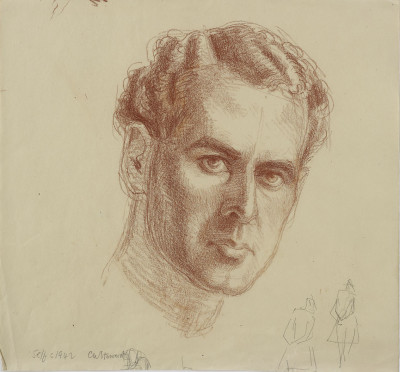 Charles Stewart, Self-portrait