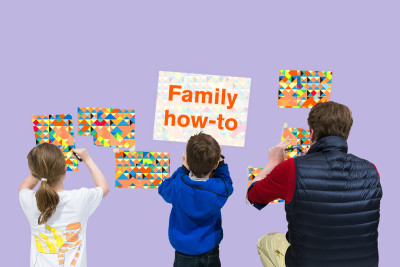 Family how-to header image relief printing