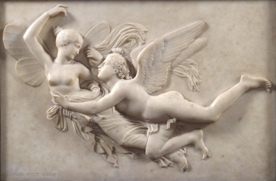 John Gibson RA , Cupid pursuing Psyche