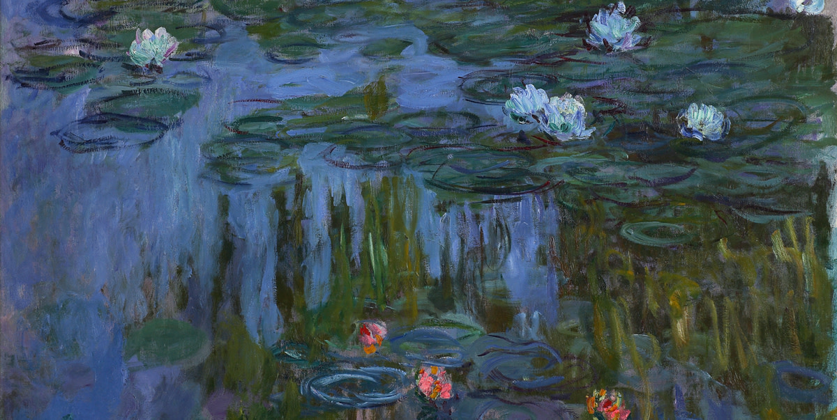 claude monet water lilies RA Dublin